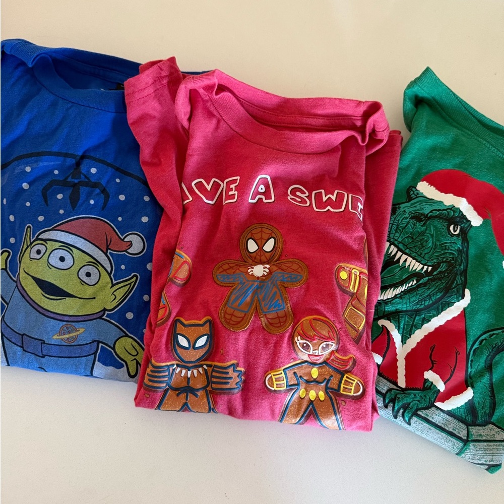 Boys Christmas Graphic T-Shirts